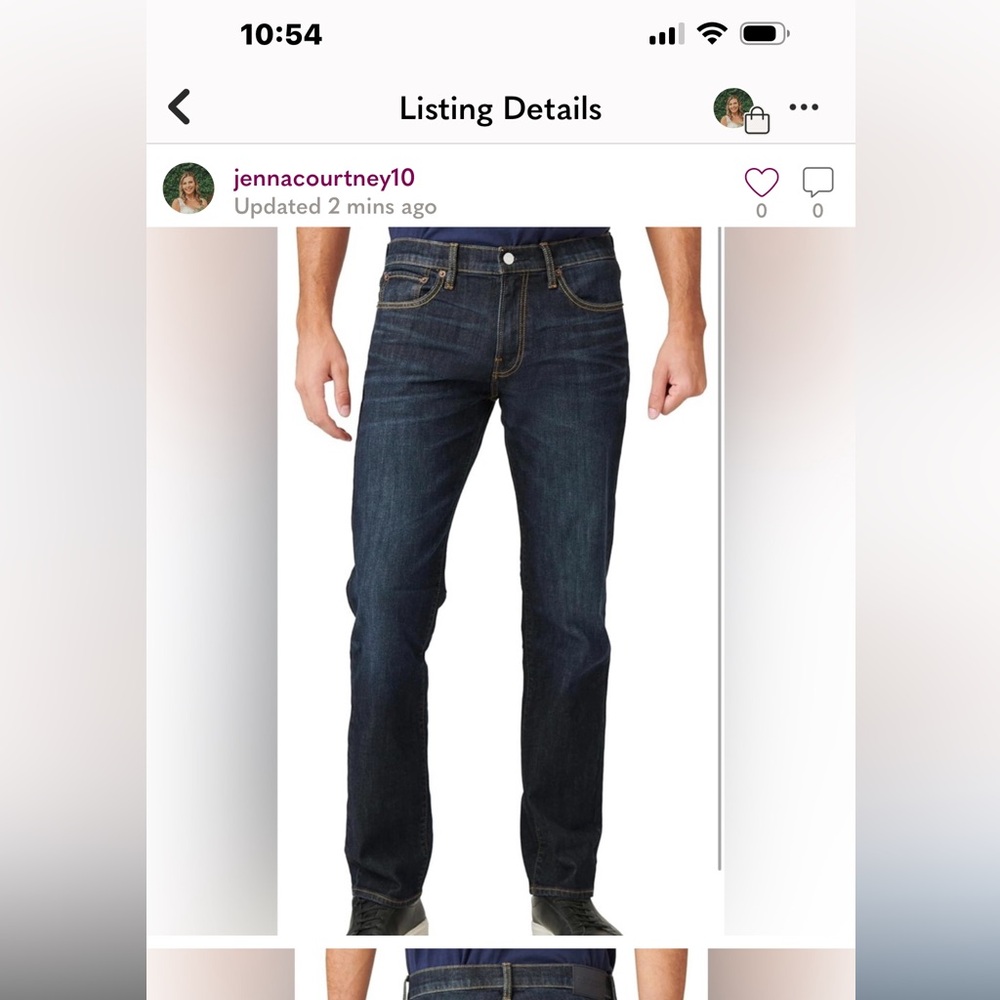 *Lucky Brand Men's Indigo Straight Jeans